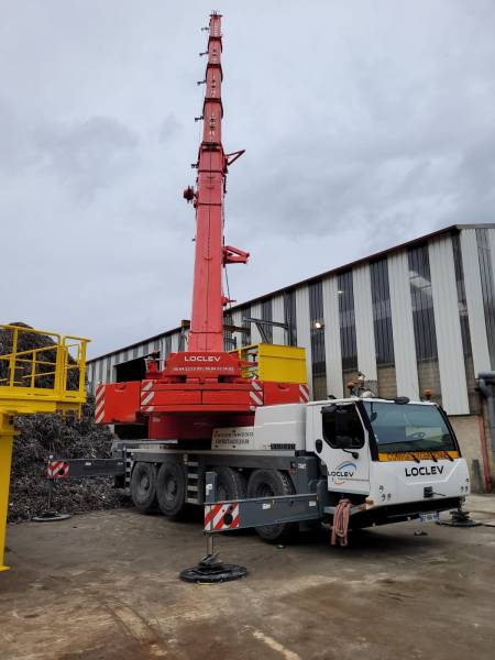 Location de Grue avec chauffeur en Île-de-France